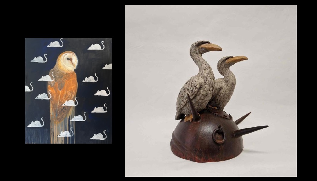 Målning av Adam Hedin, Skulptur av Ulrika Skog