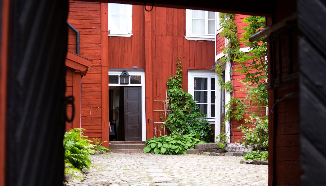 Innergård i Gamla stan.