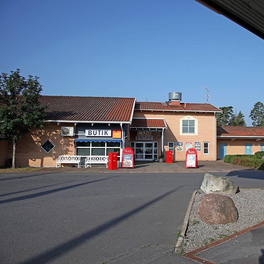 En bild på exteriören av rasta i Eksjö