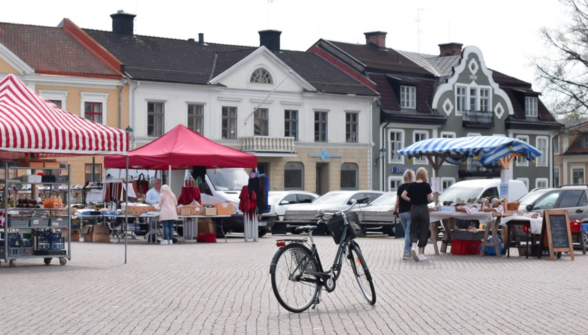 Stora torget i Eksjö.