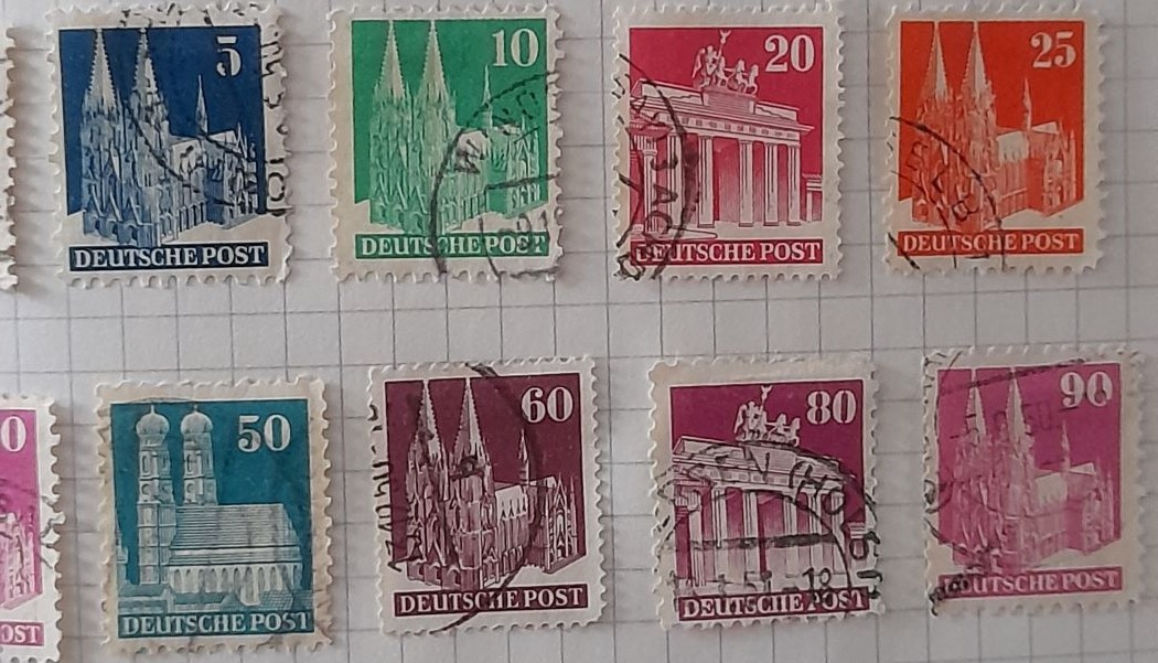 Tyska frimärken