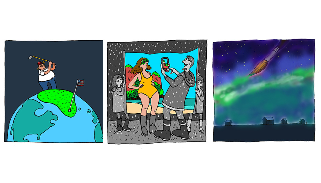 Illustrationer av Johan Hesselstrand