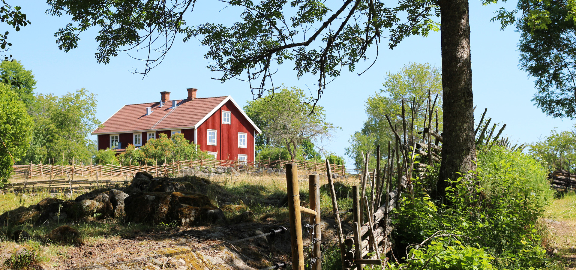 Rött hus i Börsebo