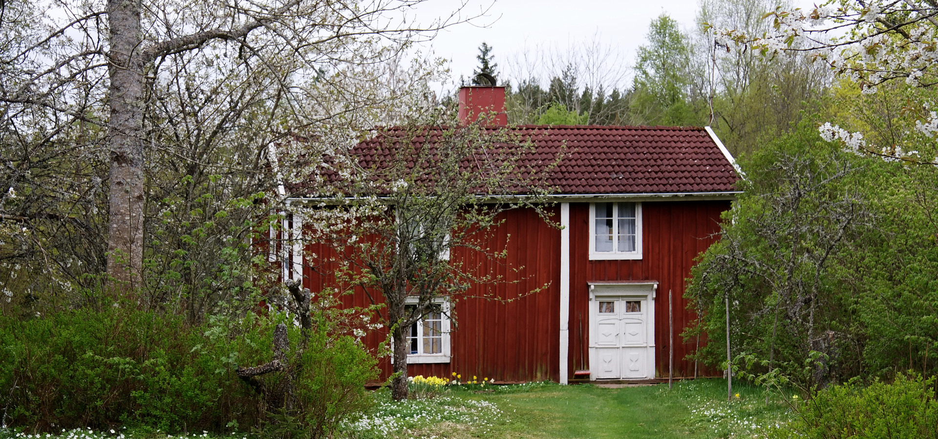 Rött hus i Idekulla