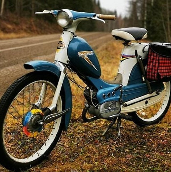 Äldre moped